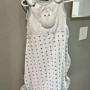 Nested Bean Gray Sleep Sack Pajamas Cozy Design